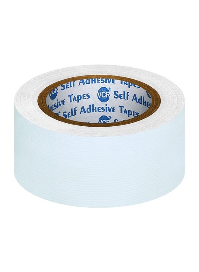 VCR White Duct Tape - 18 Meters in Length 24mm / 1" Width - 1 Roll Per Pack - Strong Book Binding Tape - Waterproof Heavy Duty Duct Tape - Image 1